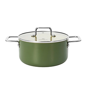 Nồi phủ sứ chống dính Elmich Olive Classic EL-5535OV - Hàng chính hãng